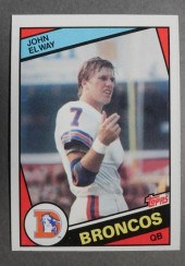 FOOTBALL JOHN ELWAY TOPPS ROOK