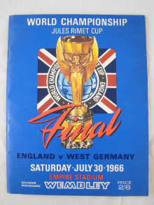Football Memorabilia. A souvenir