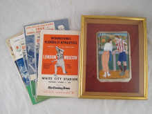 Football memorabilia. Official