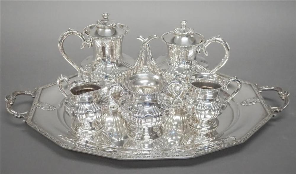 FORBES SILVER PLATE FIVE-PIECE