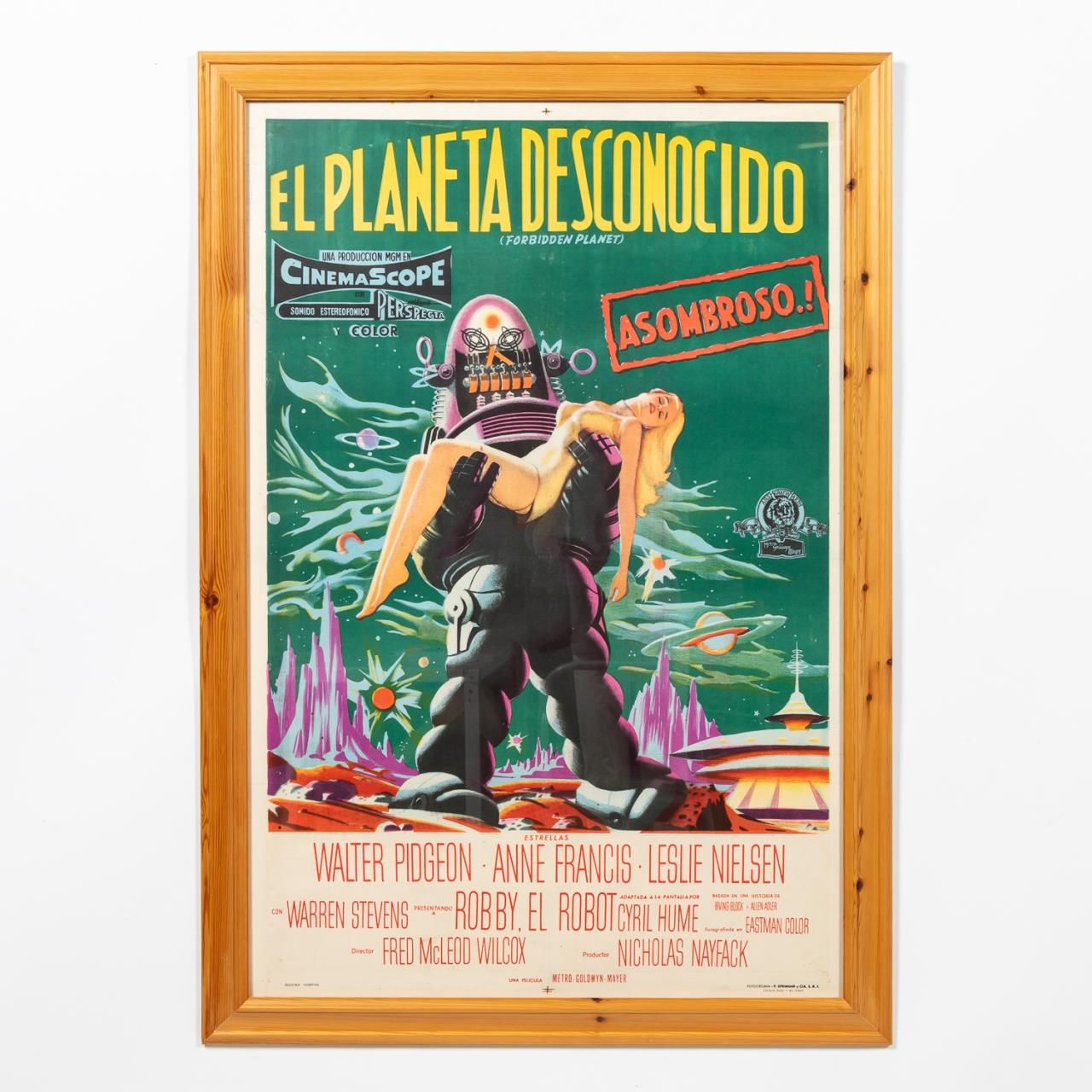 "FORBIDDEN PLANET", SPANISH