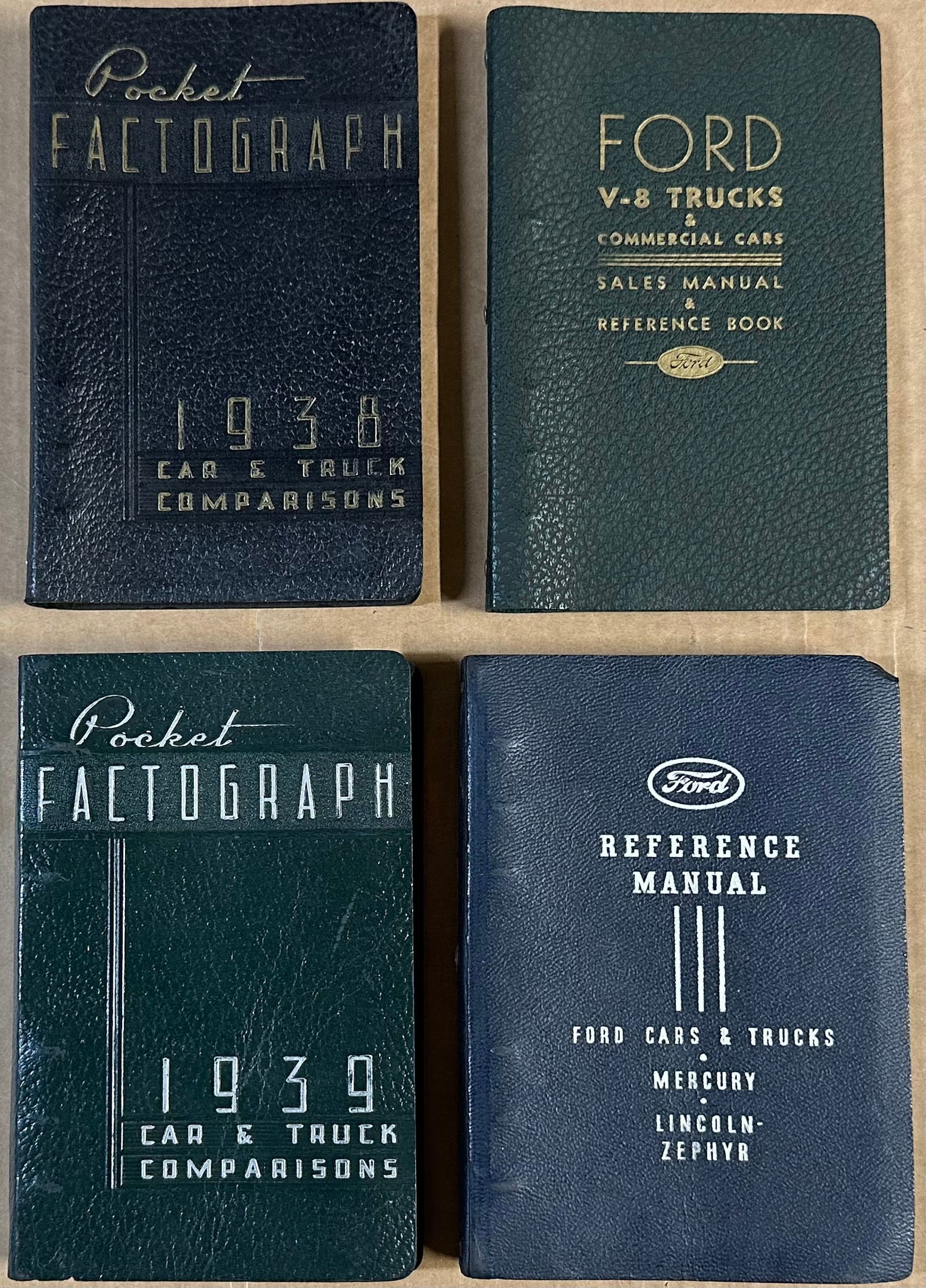 FORD ITEMS - 1938 CAR, TRUCK,