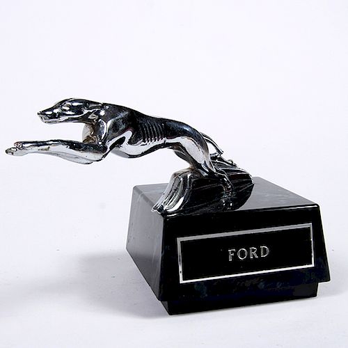 FORD MASCOT/HOOD ORNAMENTA 9 1/4"