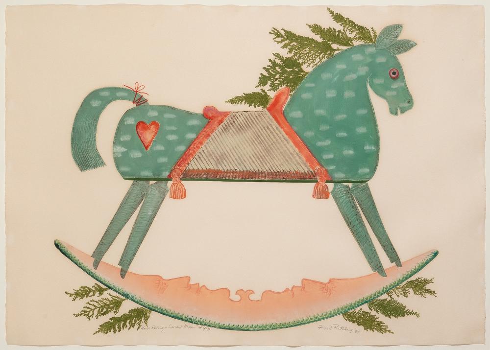 FORD RUTHLING, HORSE RIDING A