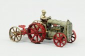 FORDSON TRACTOR AND HAY RAKE A