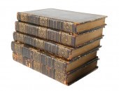FORE-EDGE PAINTINGS—5 VOL—WORK