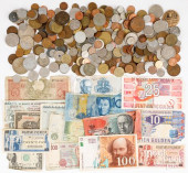 FOREIGN COINS AND CURRENCY<br>