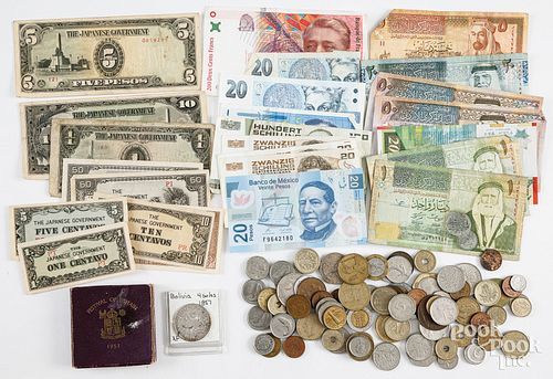 FOREIGN COINS AND CURRENCYForeign