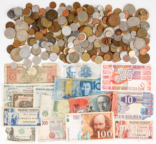 FOREIGN COINS AND CURRENCYForeign