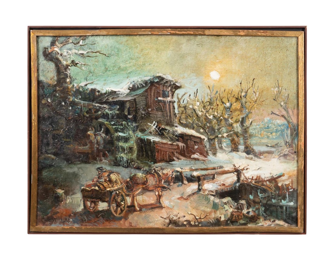FOREST JACOBS, WINTER COTTAGE