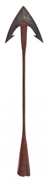 FORGED IRON DOUBLE FLUE HARPOO