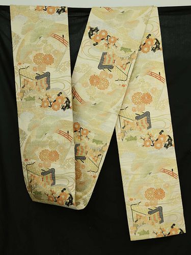 FORMAL VINTAGE SILK BROCADE