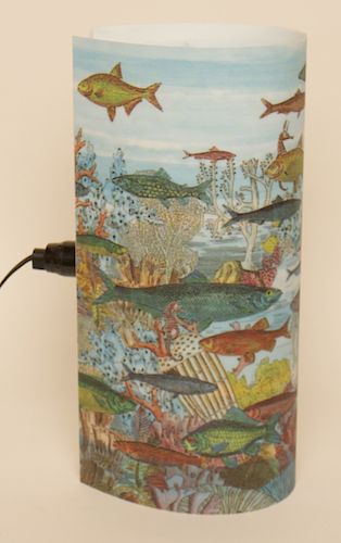FORNASETTI HANGING LIGHT FIXTURE