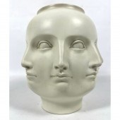Fornasetti style Face Vase. TM