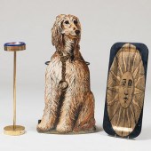 FORNASETTI TOLE TRAY, A PORCEL