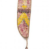 Fort Berthold Quilled Hide Kni