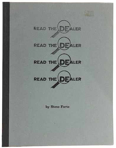 FORTE, STEVE. READ THE