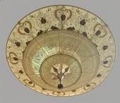 FORTUNY SILK BATIK CHANDELIERF