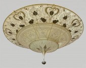 FORTUNY SILK BATIK CHANDELIERF