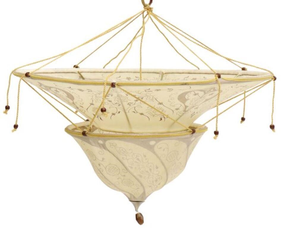 FORTUNY SILK TWO-TIER