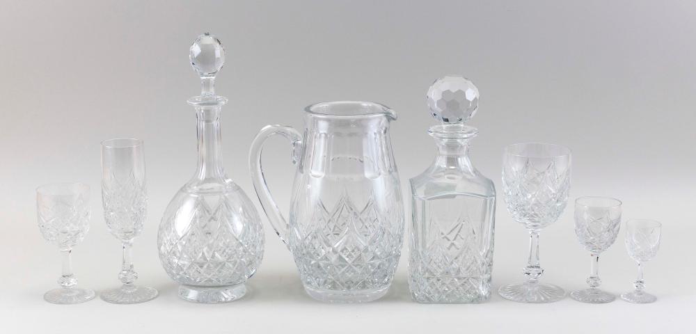 FORTY-FIVE PIECES OF BACCARAT