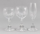 FORTY-FIVE PIECES OF BACCARAT