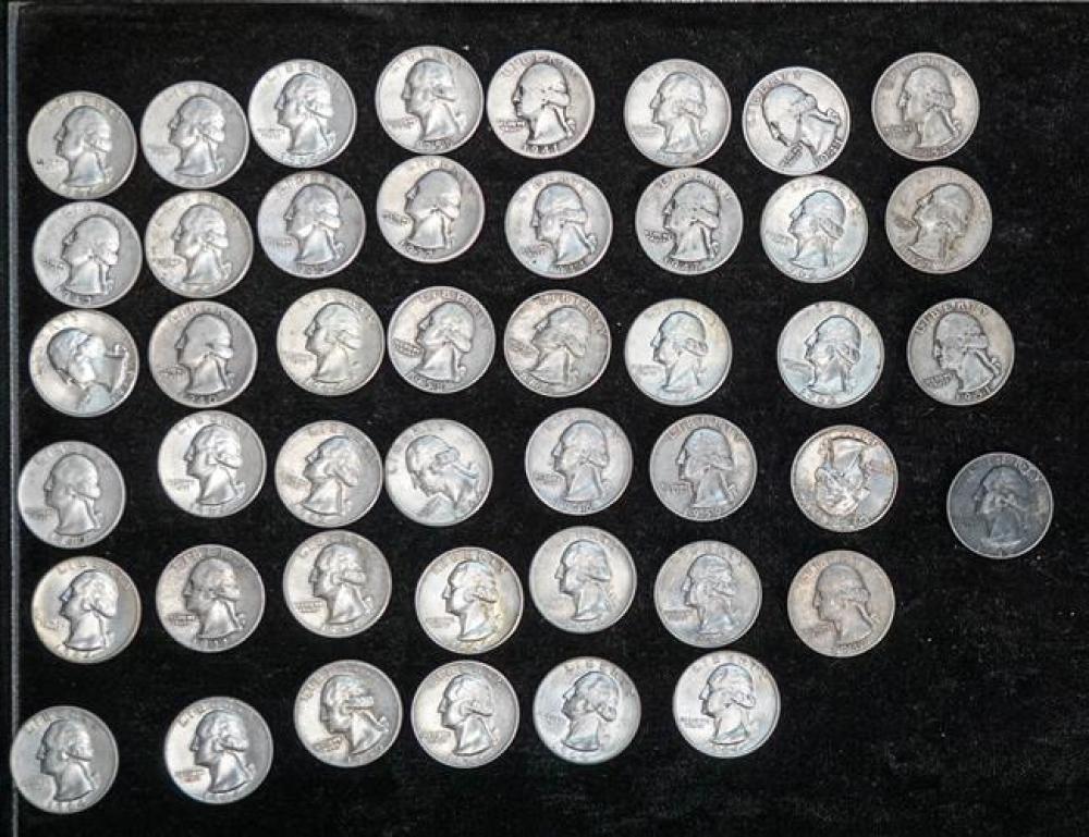 FORTY-FIVE SILVER