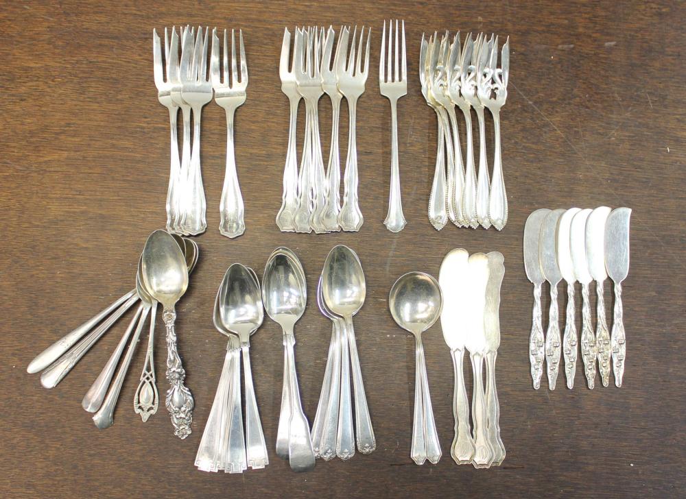 FORTY-FOUR ASSORTED STERLING SILVER