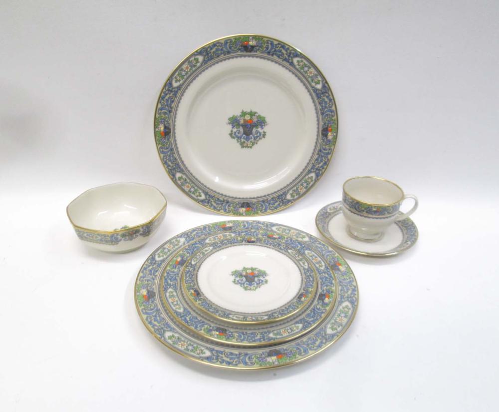 FORTY-NINE PIECE LENOX AUTUMN CHINA