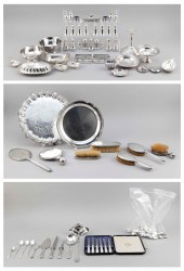 FORTY-NINE PIECES OF STERLING