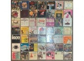 Forty nine record albums, most
