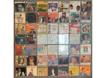 Forty-nine record albums,