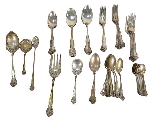 FORTY ONE PIECE STERLING SILVER