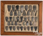 FORTY-ONE PREHISTORIC FLINT ST