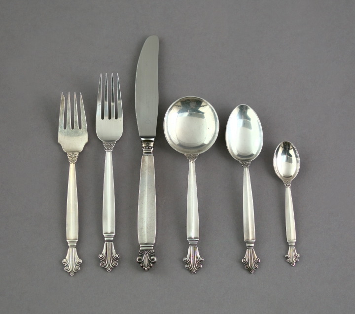 Forty-Seven-Piece Georg Jensen,