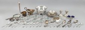 FORTY-SEVEN PIECES OF STERLING