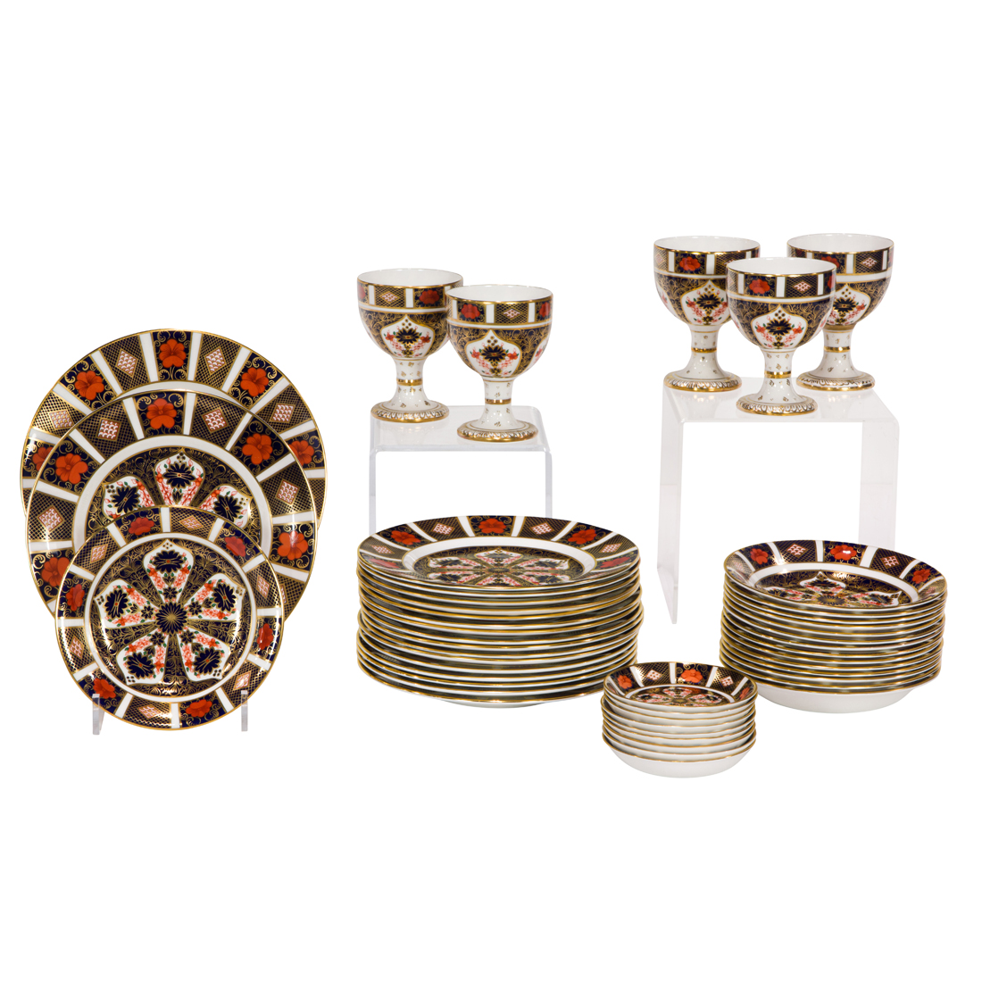 FORTY-SEVEN ROYAL CROWN DERBY
