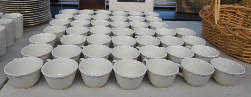 FORTY-SIX IRONSTONE TEA