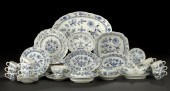 Forty-Six-Piece Meissen Porcel