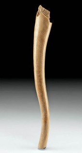 FOSSILIZED ALASKAN INUIT WALRU