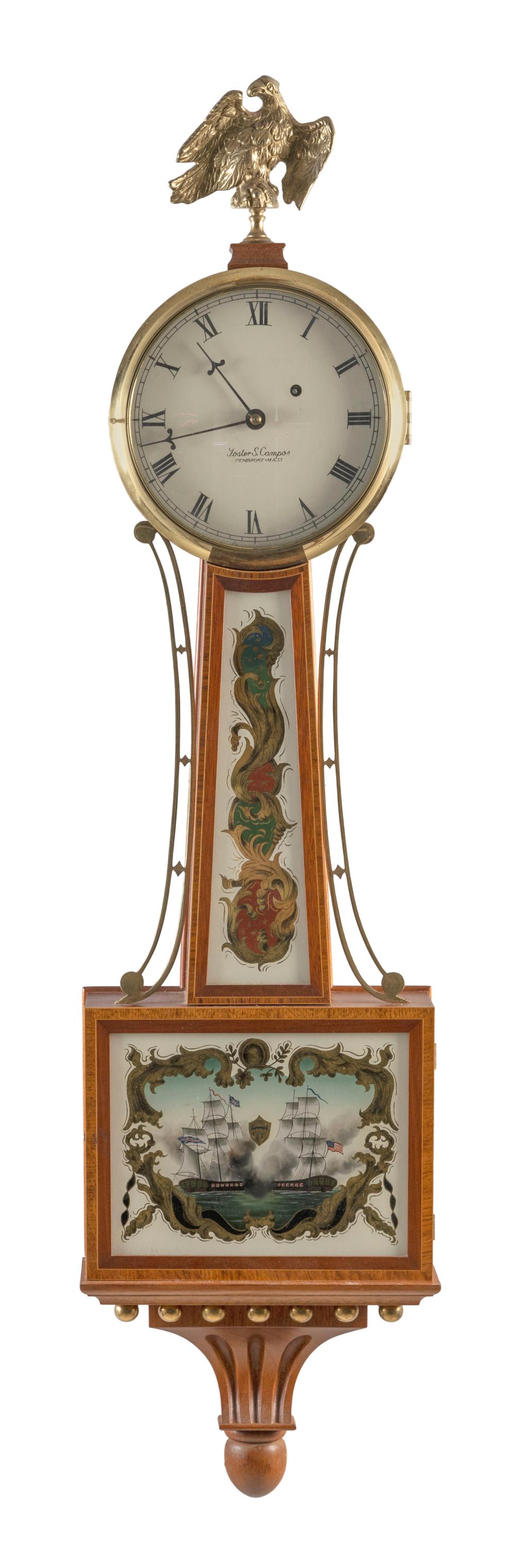 FOSTER CAMPOS BANJO CLOCK 20TH