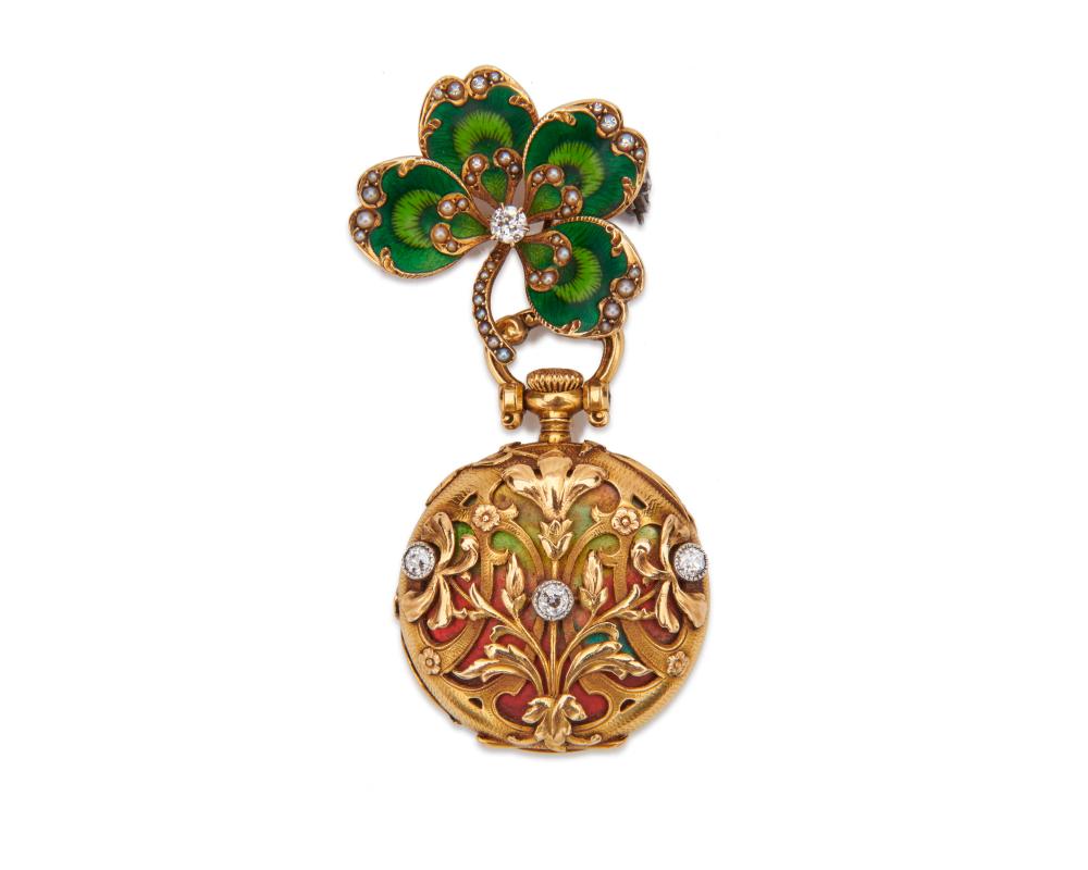 FOSTER & CO. 18K GOLD, DIAMOND, AND