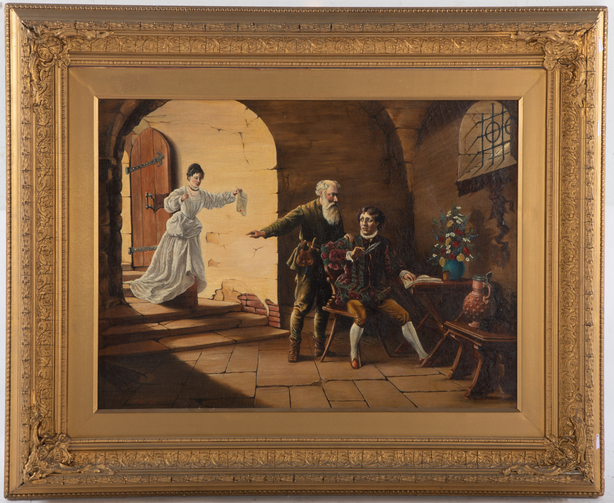 FOSTER. THE LETTER OF PARDON, OIL
