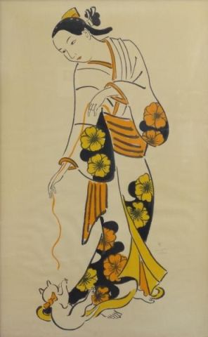 FOUJITA L?onard Tsuguharu. Litho of
