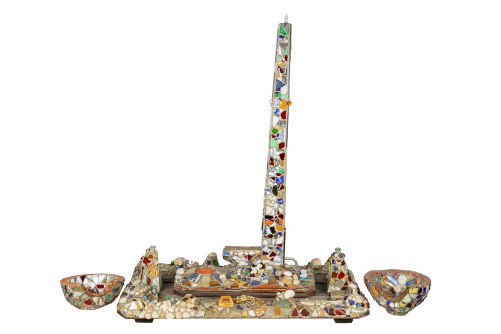 FOUND OBJECT MOSAIC