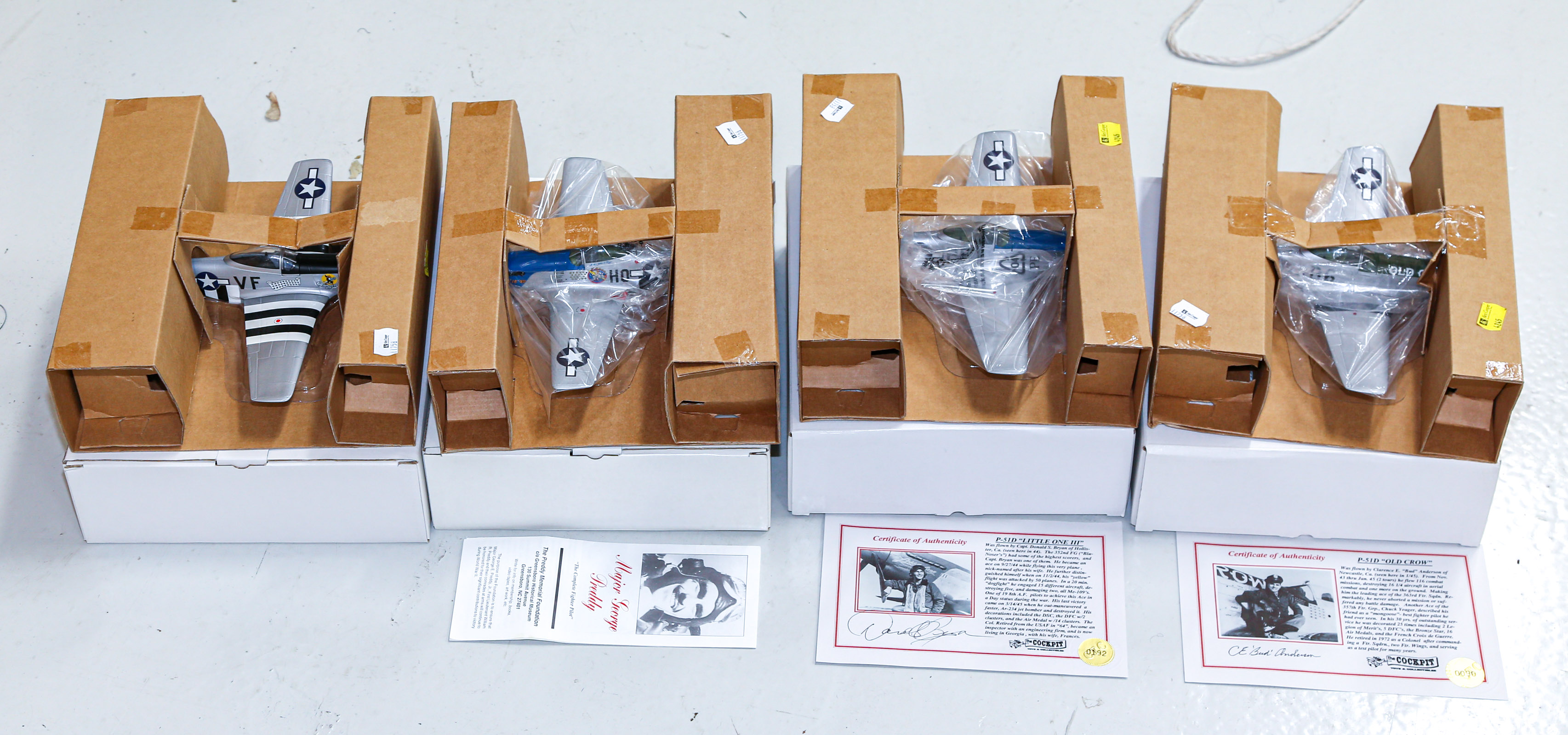 FOUR 1/48TH SCALE DIE-CAST MILITARY