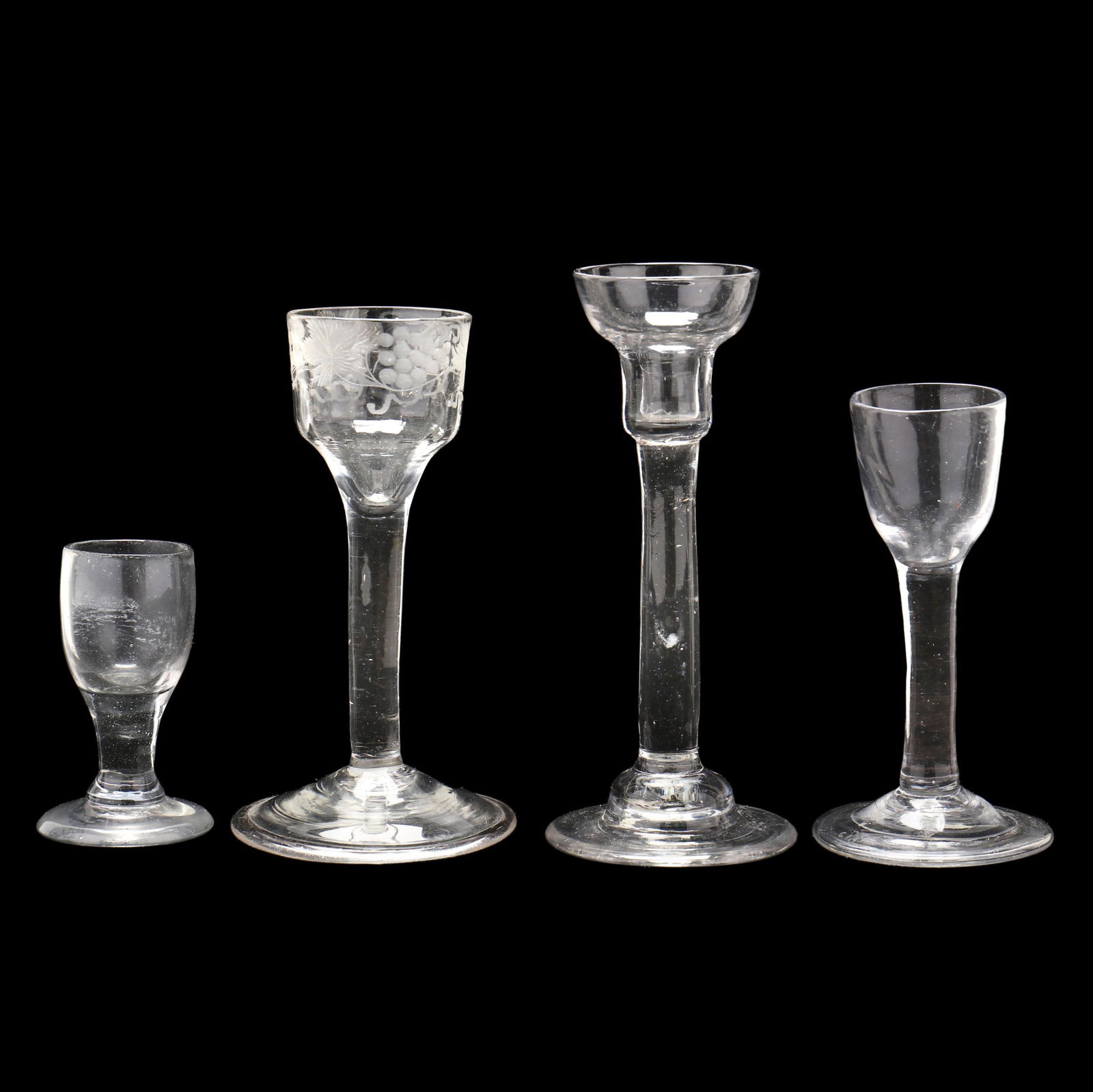 FOUR 18TH CENTURY CORDIAL