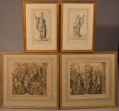 FOUR 18TH/19TH C. PRINTSFour 1