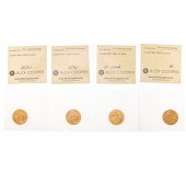 FOUR 1911 GOLD SOVEREIGNS FROM