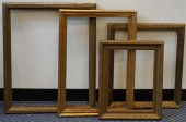FOUR 1920S CARVED WOOD FRAMESF